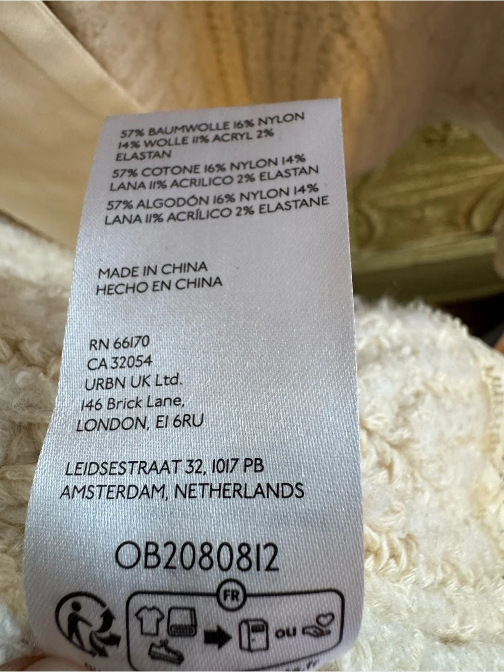 Anthropologie Open-Back Bow-Detail Chunky-Knit Sweater XL - Picture 10 of 11
